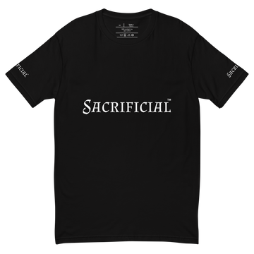 Sacrificial Short Sleeve T-shirt (White Logo)