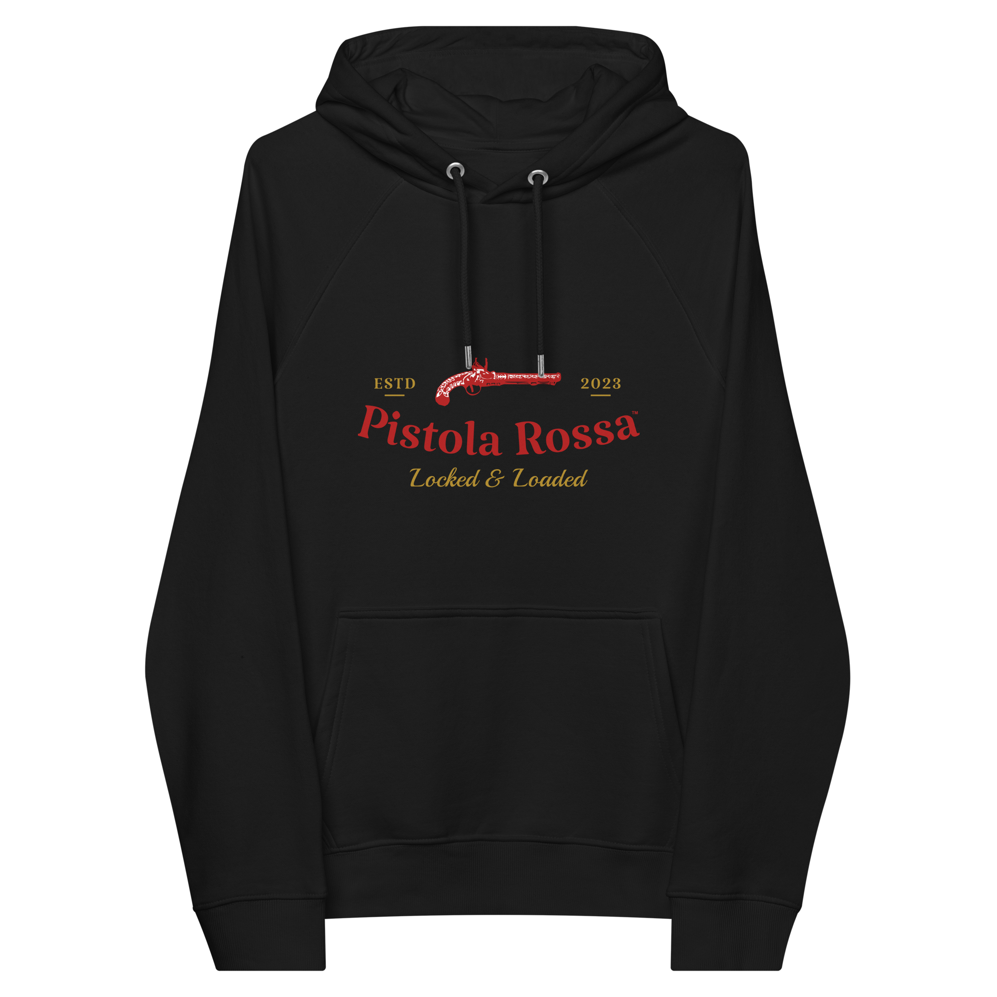 Pistola Rossa Men's Eco Raglan Hoodie