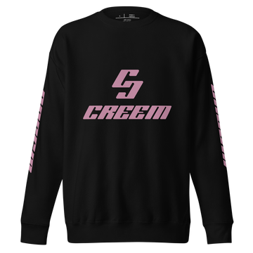 Creem Women's Premium Sweatshirt (Pink Logo)