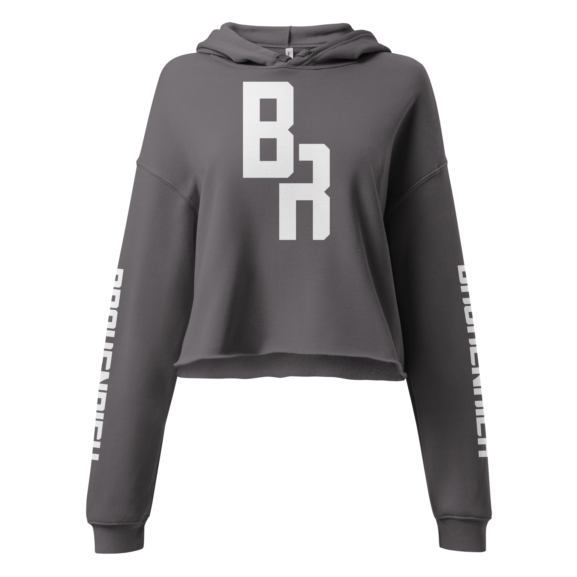 Broken Rich Women's Crop Hoodie